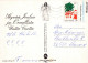 ANGELO Buon Anno Natale Vintage Cartolina CPSM #PAH863.IT - Angeli