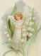 ANGELO Buon Anno Natale Vintage Cartolina CPSM #PAJ123.IT - Anges