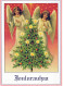 ANGELO Buon Anno Natale Vintage Cartolina CPSM #PAH499.IT - Anges