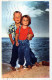 KINDER Portrait Vintage Ansichtskarte Postkarte CPSMPF #PKG894.DE - Portretten