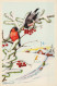 VOGEL Vintage Ansichtskarte Postkarte CPSMPF #PKG964.DE - Vogels