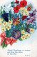 FLOWERS Vintage Ansichtskarte Postkarte CPSMPF #PKG027.DE - Blumen