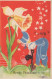 OSTERN KINDER EI Vintage Ansichtskarte Postkarte CPA #PKE353.DE - Easter