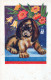 HUND Tier Vintage Ansichtskarte Postkarte CPA #PKE790.DE - Dogs