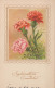 FLOWERS Vintage Ansichtskarte Postkarte CPA #PKE725.DE - Fleurs
