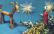 Neujahr Weihnachten KERZE Vintage Ansichtskarte Postkarte CPSMPF #PKD964.DE - Anno Nuovo