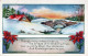 Neujahr Weihnachten Vintage Ansichtskarte Postkarte CPSMPF #PKD155.DE - Anno Nuovo
