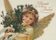 ENGEL Weihnachten Vintage Ansichtskarte Postkarte CPSM #PBP464.DE - Angels