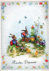 OSTERN KANINCHEN Vintage Ansichtskarte Postkarte CPSM #PBO530.DE - Easter