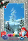 WEIHNACHTSMANN SANTA CLAUS Neujahr Weihnachten Vintage Ansichtskarte Postkarte CPSM #PAV679.DE - Santa Claus