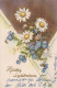 FIORI Vintage Cartolina CPA #PKE542.IT - Blumen