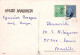 PASQUA POLLO UOVO Vintage Cartolina CPSM #PBO592.IT - Pascua