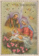ANGELO Natale Gesù Bambino Vintage Cartolina CPSM #PBP277.IT - Angeli