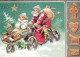 BABBO NATALE Buon Anno Natale Vintage Cartolina CPSM #PBB100.IT - Santa Claus