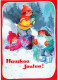 Buon Anno Natale BAMBINO Vintage Cartolina CPSM #PAY041.IT - New Year