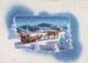 BABBO NATALE Buon Anno Natale Vintage Cartolina CPSM #PAW596.IT - Kerstman