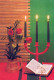 Buon Anno Natale CANDELA Vintage Cartolina CPSM #PAW164.IT - Año Nuevo