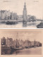 4819170Amsterdam, Het Oude Rokin. – Oude Schans 1903. – Carré 1903. Stadsschouwburg 1912. (4 Kaarten) - Amsterdam