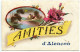 CPA Ecrite * ALENÇON  AMITIÉS D'Alençon ( Paysage De Campagne Fleur ) - Alencon