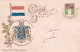 4822383Rotterdam, Groet Uit Rotterdam. (poststempel 1901)(reliëf Kaart)(bruine Vlekken) - Rotterdam