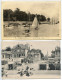 LOT 2 CP * LA BAULE Sur MER Le Port Un Jour De Régates & LA BAULE La Plage ( Animée Tentes Villas Bains Audureau ) - La Baule-Escoublac