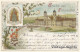 Kloster Einsiedeln / Switzerland: Monastery (Vintage PC Litho 1901) - Einsiedeln