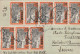 1917 - 1939 - TOGO - Lot De 2 Cartes Postales Dont 1 Occupation Franco-anglaise Et 1 Enveloppe (expo Int New York) - Storia Postale