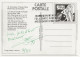 CARTE POSTALE -Tirage 7/150 - 22 ANS DE PINK FLOYD à Versailles Octobre 1988 DEDICACE ILLUSTRATEUR CHARLES BERG - Andere & Zonder Classificatie