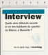 2 Vues Petite Fiche Question-Réponse Plus Belle La Vie Série Télévisée Quartier Du Mistral Marseille Loi Tabac IM 51-FL - Altri & Non Classificati