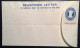 India Rare 1958 SPECIMEN Registered Letter Postal Stationery Envelope, VF Mint - Briefe