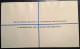 India Rare 1958 SPECIMEN Registered Letter Postal Stationery Envelope, VF Mint - Briefe