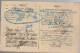 CARTE POUR LE SERVICE MILITAIRE CLASSE 1919  CACHET MARSEILLE   VOIR LES SCANS - Patrióticos