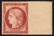 N°6, Cérès 1fr Carmin, Réimpression De 1862, Neuf * - SUPERBE - Certificat - 1849-1850 Cérès