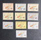 (T1) Timor 1960 Maps W/SURCH. Complete Set - MNH - Timor