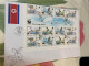 Korea Stamp Sheet Lighthouse 2009 Perf Shrimp Crabs Shell Owl Birds WWF - Korea, North