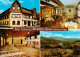73887704 Hilders Rhoen Hotel Restaurant Deutsches Haus Gastraeume Panorama Hilde - Hilders