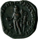 Traianus Decius (249 - 251): Æ-Sesterz, 15,59 G; Kampmann 79.35, Dunkelbraune Pa - The Military Crisis (235 AD Tot 284 AD)