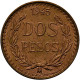 Mexiko - Anlagegold: Dos Pesos 1945 (2 Pesos), KM# 461. Lot 3 Stück, Je 1,67 G 9 - Mexique