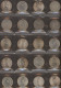 Delcampe - Alle Welt: Album Mit über 130 Diversen Münzen Aus Aller Welt, Meist Silbermünzen - Collections & Lots