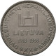 Litauen: 10 Litu 1936 Großfürst Vytautas, KM# 83. Dabei Noch 10 Litu 1938 Auf 20 - Lithuania