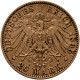 Sachsen - Anlagegold: Albert 1873-1902: 20 Mark 1895 E, Jaeger 264. 7,93 G, 900/ - 5, 10 & 20 Mark Gold