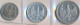Weimarer Republik: Lot 3 Münzen, Dabei 1 Mark 1924 E (J. 311); 3 Mark 1924 J (J. - Autres & Non Classés