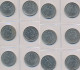 Drittes Reich: Lot 12 Münzen Zu 50 Reichspfennig 1938/1939 Aus Nickel. (J. 365); - Other & Unclassified