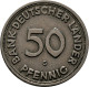 Bundesrepublik Deutschland 1948-2001: 50 Pfennig 1950 G, Bank Deutscher Länder, - Andere & Zonder Classificatie