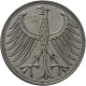 Bundesrepublik Deutschland 1948-2001: 73 X 5 DM Kursmünzen Silberadler (J. 387), - Sonstige & Ohne Zuordnung