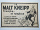 Cartonnage Publicitaire Le MALT KNEIPP Café SOLDAT 16 X 23,5 Cm Env - Werbung