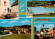 73887204 Stockach Bodensee Brunnen Schwimmbad Panorama Kirche Stockach Bodensee - Stockach