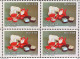 C 1603 Brazil Stamp Christmas Religion Church Jesus Santa Claus 1988 Block Of 4 Complete Series - Ungebraucht