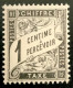 1882 FRANCE N 10 CHIFFRE TAXE À PERCEVOIR 1 CENTIME - NEUF** - 1859-1959.. Ungebraucht