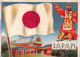 Flags Of The World Chromo -  Japan - 6.5 X 9.5 Cm - Other & Unclassified